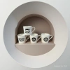 Creative cartoon ceramic cups, breakfast cups, milk cups, coffee cups, personalized mugs, individual household drinking cups, tea cups details Picture